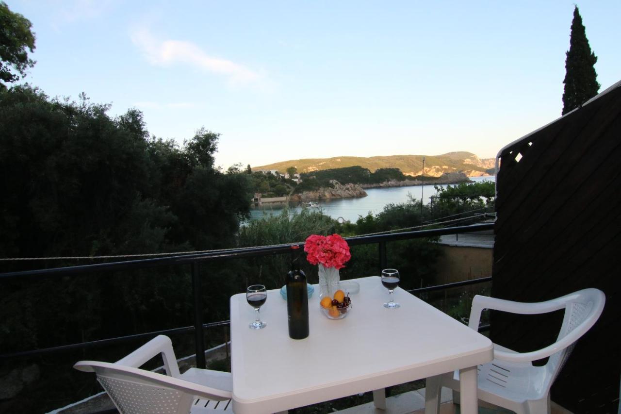 Apartament Sea Breeze Paleokastritsa Zewnętrze zdjęcie